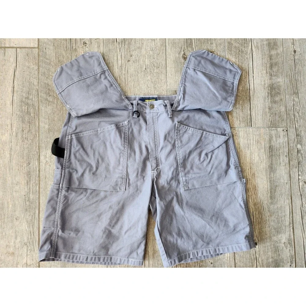 New Blaklader Craftsmen Carpenter  Cargo Construction Workwear Belt Shorts SZ 38